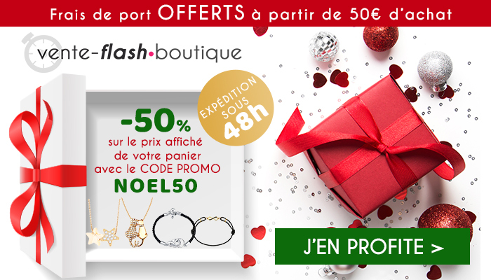 -50% sur votre panier avec le code promo NOEL50